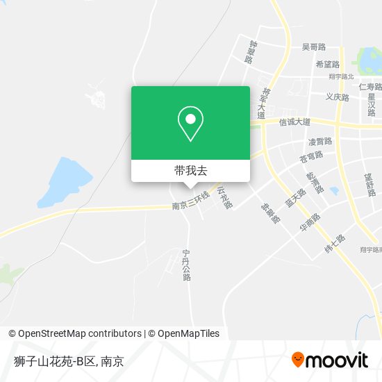 狮子山花苑-B区地图