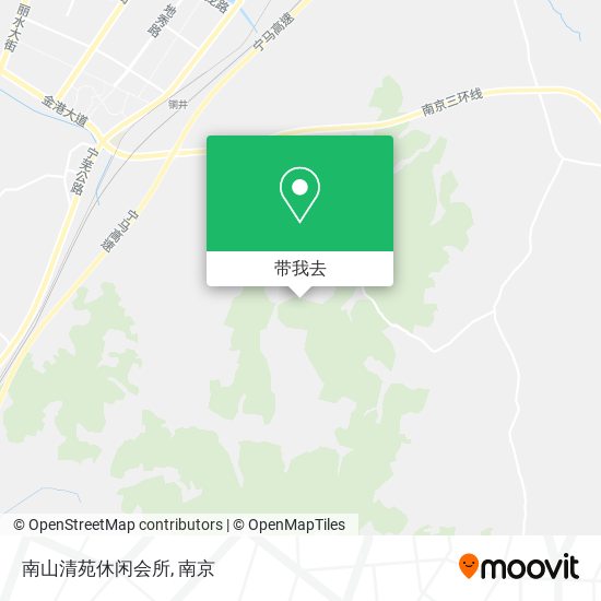南山清苑休闲会所地图