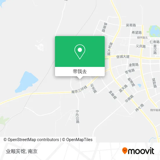 业顺宾馆地图