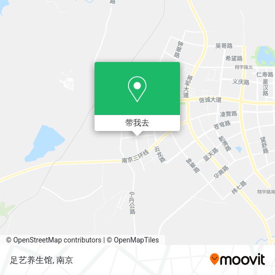 足艺养生馆地图