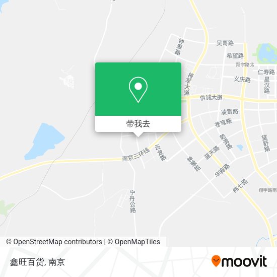 鑫旺百货地图