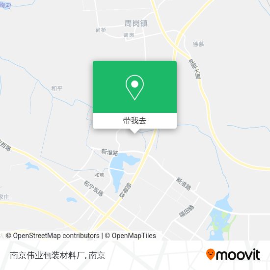 南京伟业包装材料厂地图