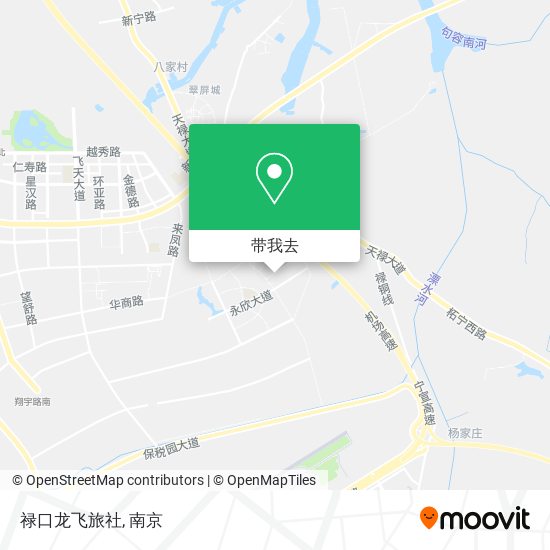 禄口龙飞旅社地图