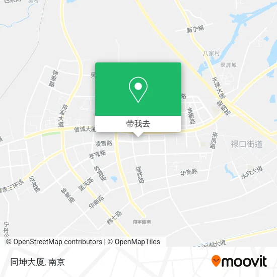 同坤大厦地图