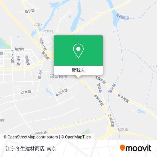 江宁冬生建材商店地图
