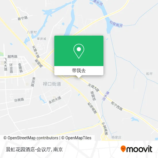晨虹花园酒店-会议厅地图