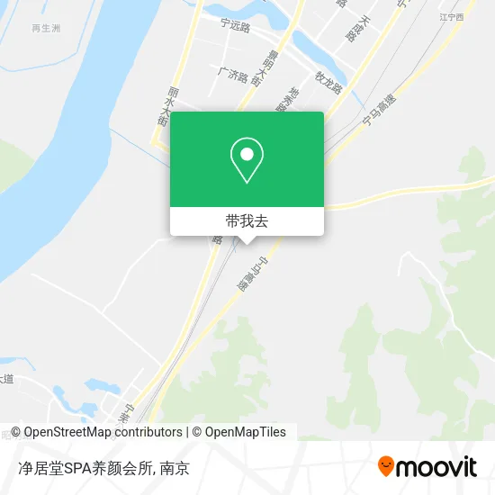 净居堂SPA养颜会所地图