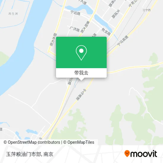 玉萍粮油门市部地图