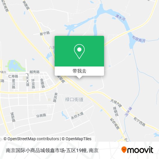 南京国际小商品城领鑫市场-五区19幢地图