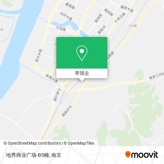 地秀商业广场-B5幢地图