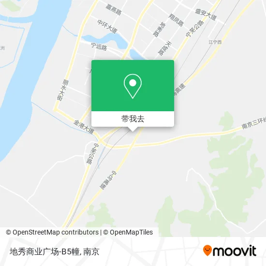 地秀商业广场-B5幢地图