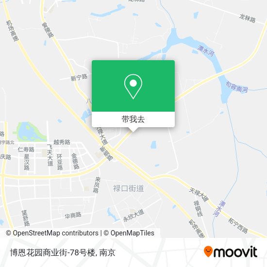 博恩花园商业街-78号楼地图