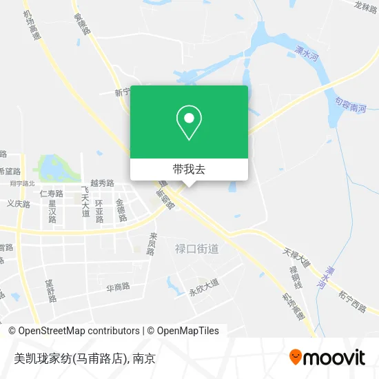 美凯珑家纺(马甫路店)地图