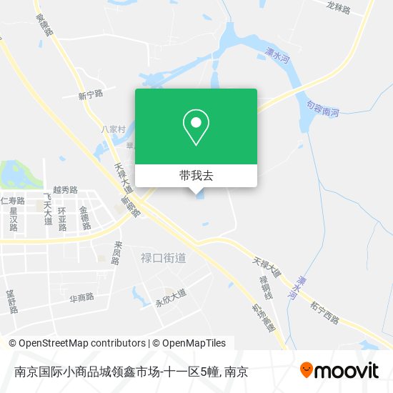南京国际小商品城领鑫市场-十一区5幢地图