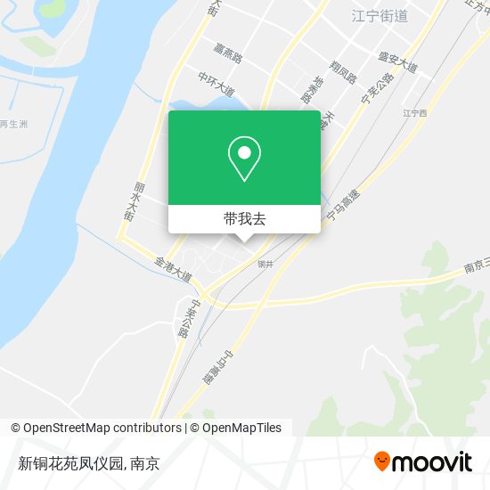 新铜花苑凤仪园地图