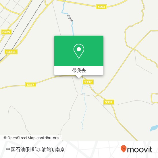 中国石油(陆郎加油站)地图