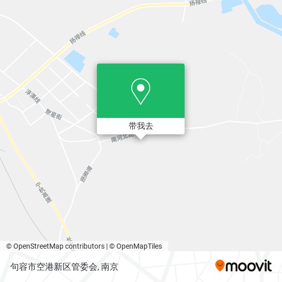 句容市空港新区管委会地图