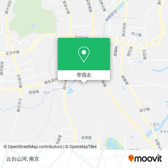 云台山河地图