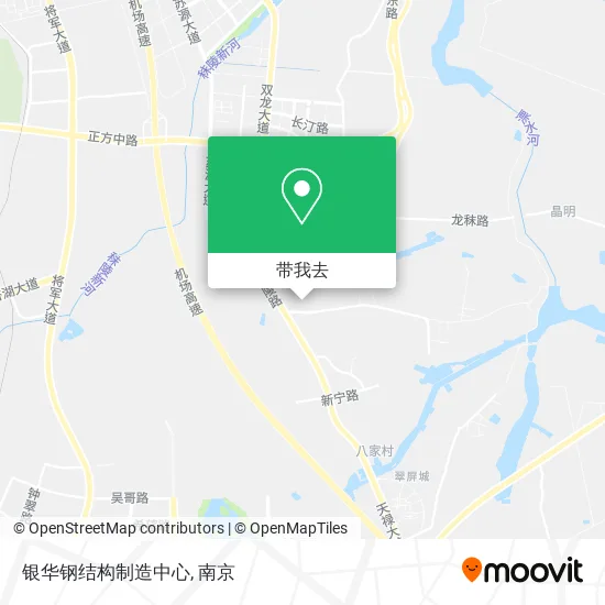银华钢结构制造中心地图