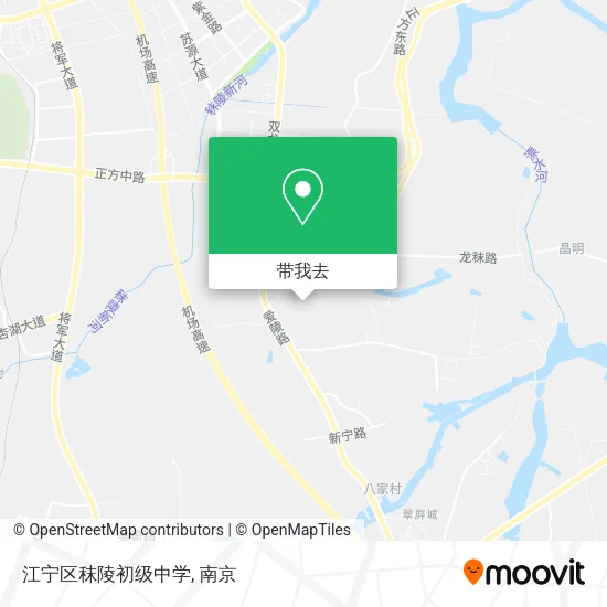 江宁区秣陵初级中学地图