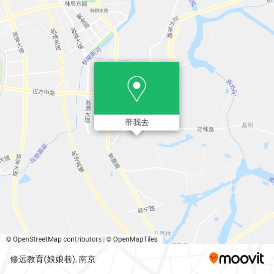 修远教育(娘娘巷)地图