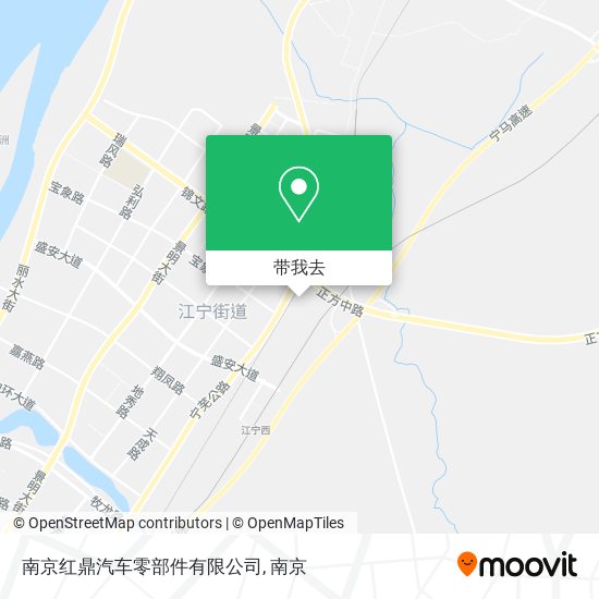 南京红鼎汽车零部件有限公司地图
