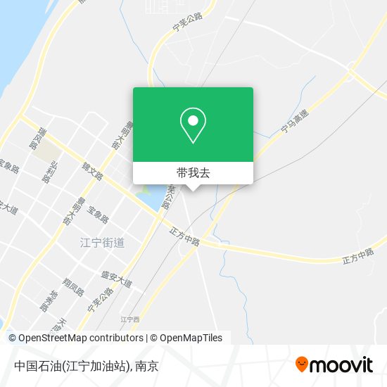 中国石油(江宁加油站)地图