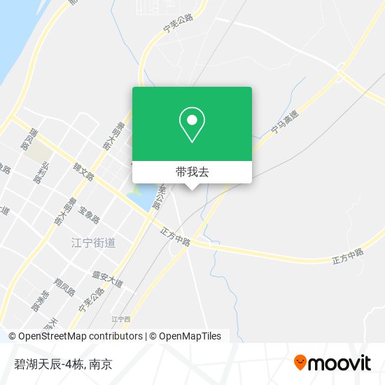 碧湖天辰-4栋地图