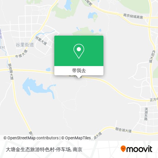 大塘金生态旅游特色村-停车场地图