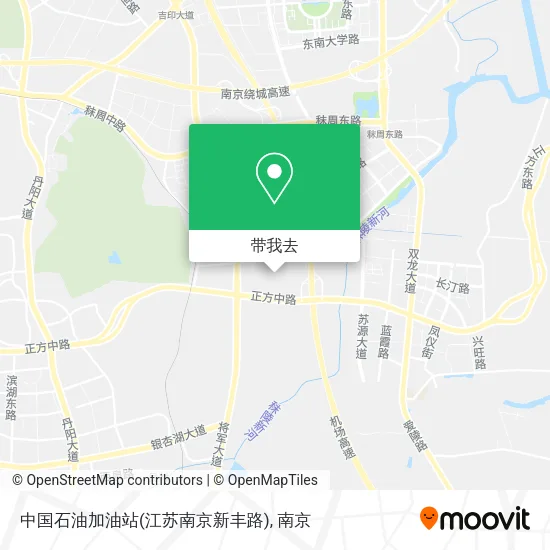 中国石油加油站(江苏南京新丰路)地图