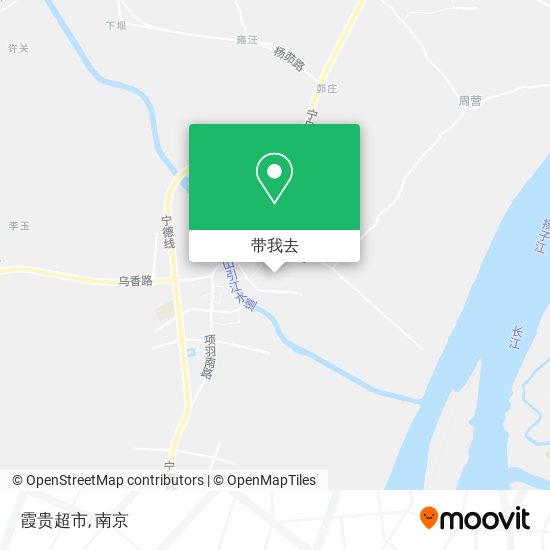 霞贵超市地图