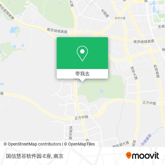 国信慧谷软件园-E座地图