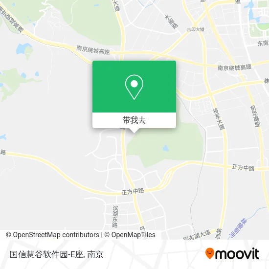 国信慧谷软件园-E座地图