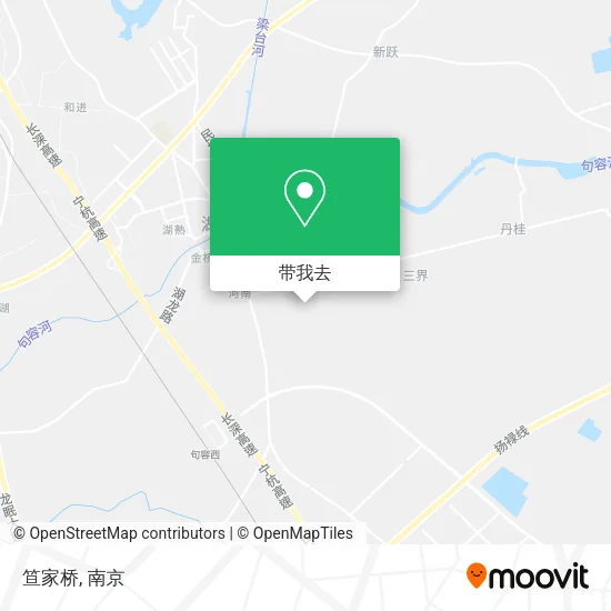 笪家桥地图