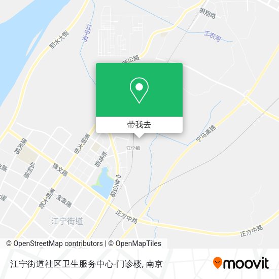 江宁街道社区卫生服务中心-门诊楼地图