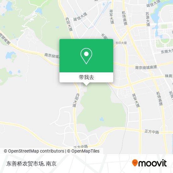 东善桥农贸市场地图
