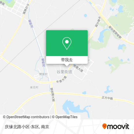 庆缘北路小区-东区地图
