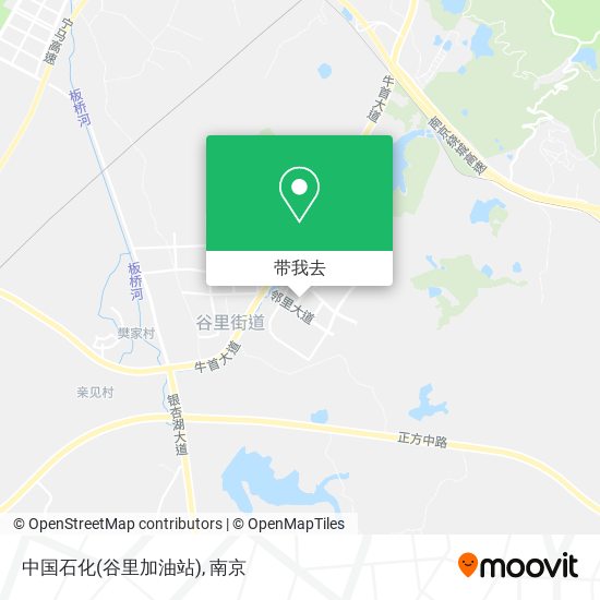 中国石化(谷里加油站)地图