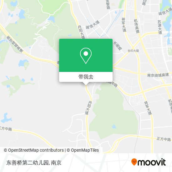 东善桥第二幼儿园地图