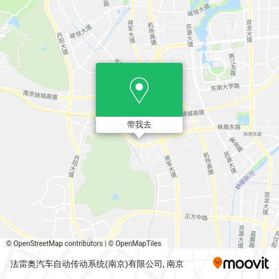法雷奥汽车自动传动系统(南京)有限公司地图