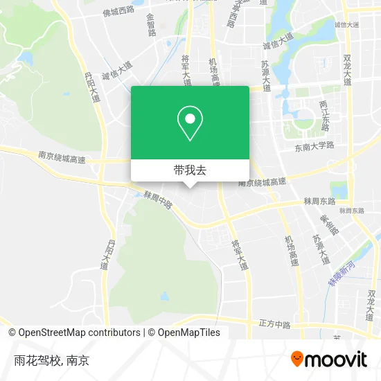雨花驾校地图