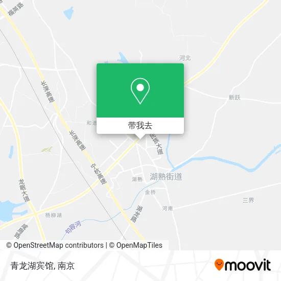 青龙湖宾馆地图