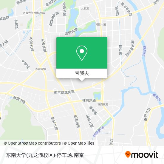 东南大学(九龙湖校区)-停车场地图