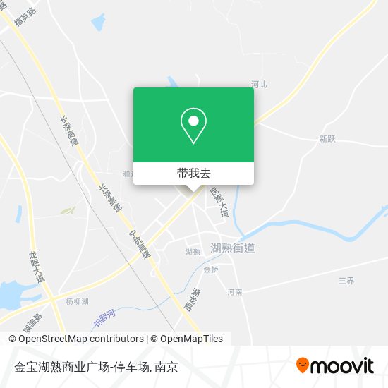 金宝湖熟商业广场-停车场地图