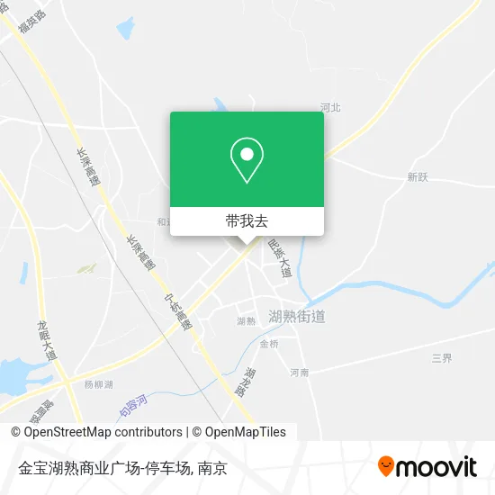 金宝湖熟商业广场-停车场地图