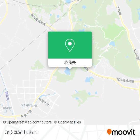 瑞安翠湖山地图