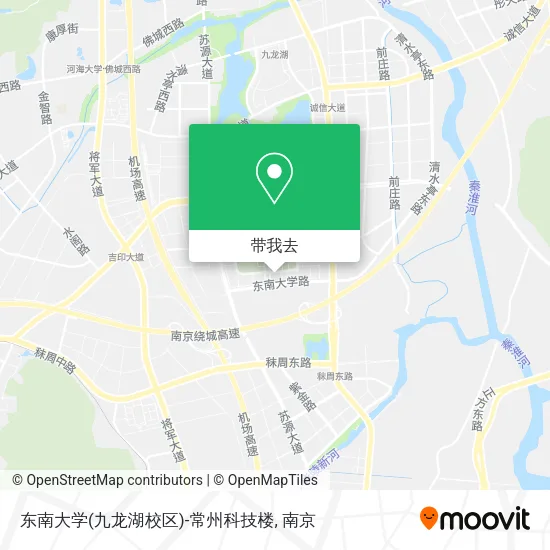 东南大学(九龙湖校区)-常州科技楼地图