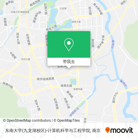 东南大学(九龙湖校区)-计算机科学与工程学院地图