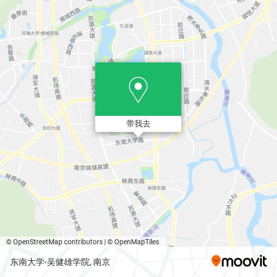 东南大学-吴健雄学院地图