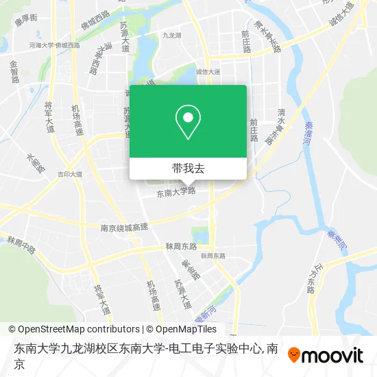 东南大学九龙湖校区东南大学-电工电子实验中心地图